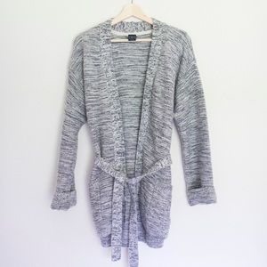 GAP Cotton/Wool Blend Belted Sweater